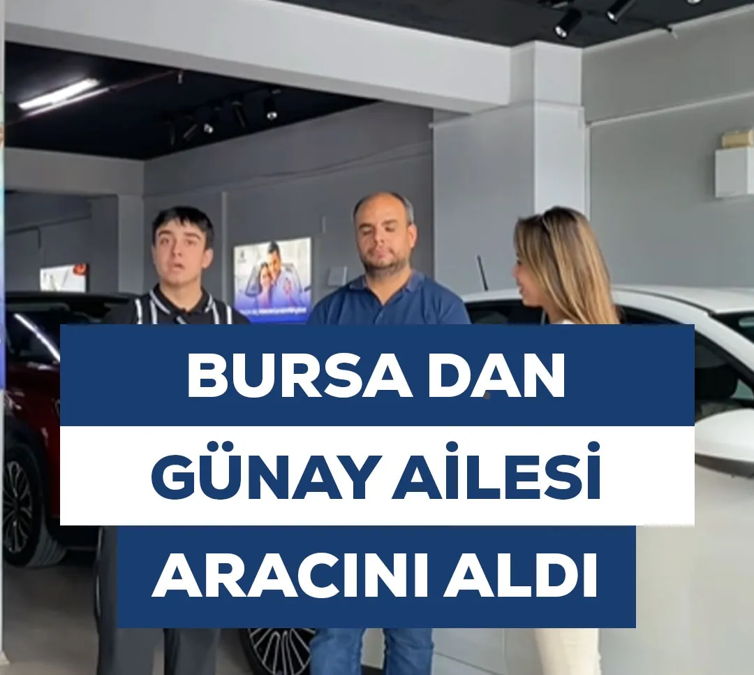 Kocaeli'den Günay Ailesi Aracını Aldı