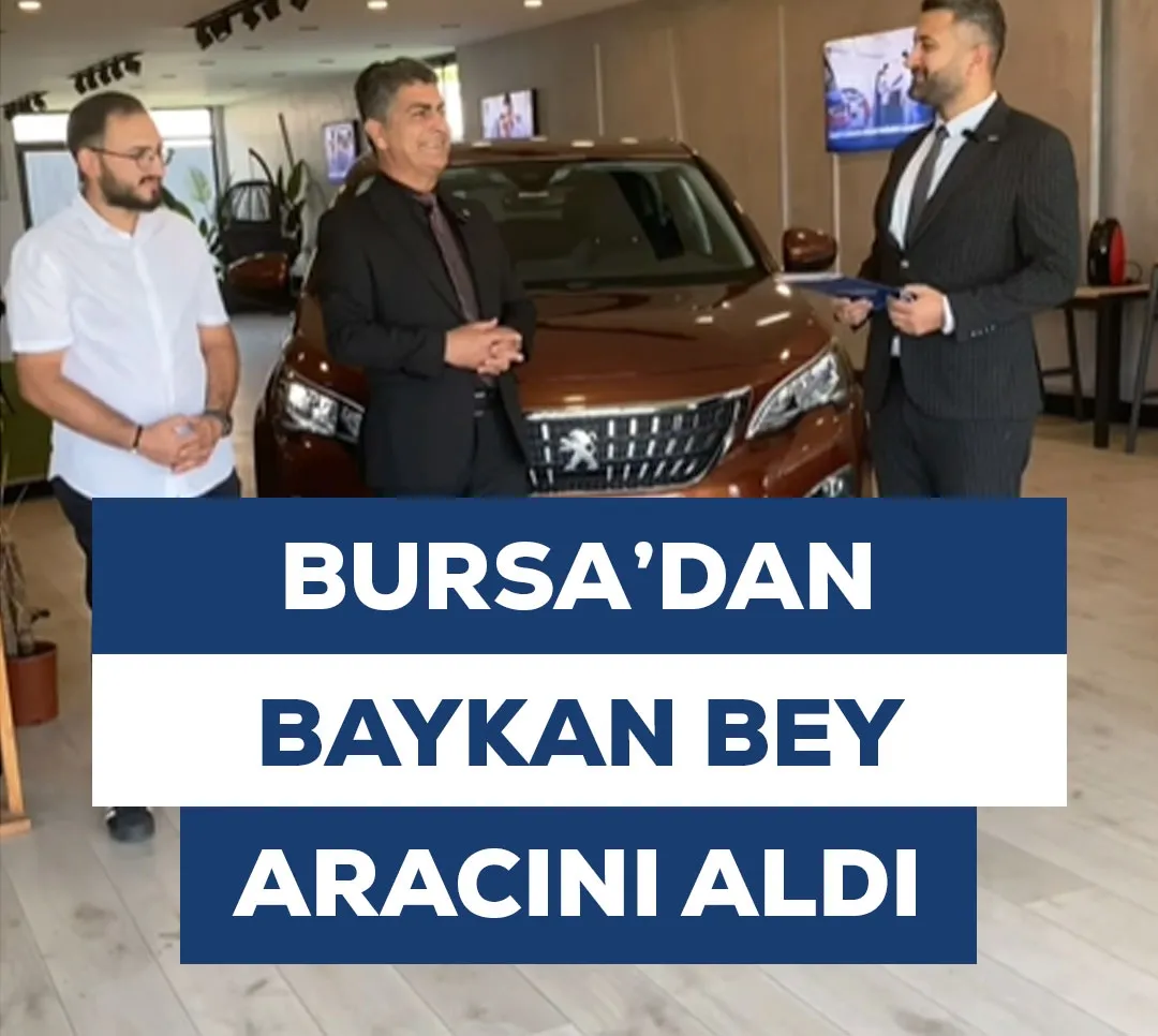 İnegöl'den Baykan Bey Aracını Aldı