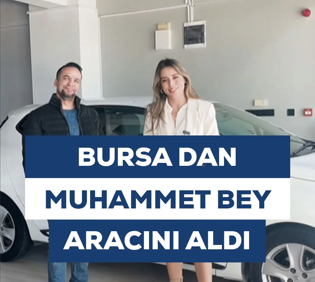 Mersin'den Muhammet Bey Aracını Aldı